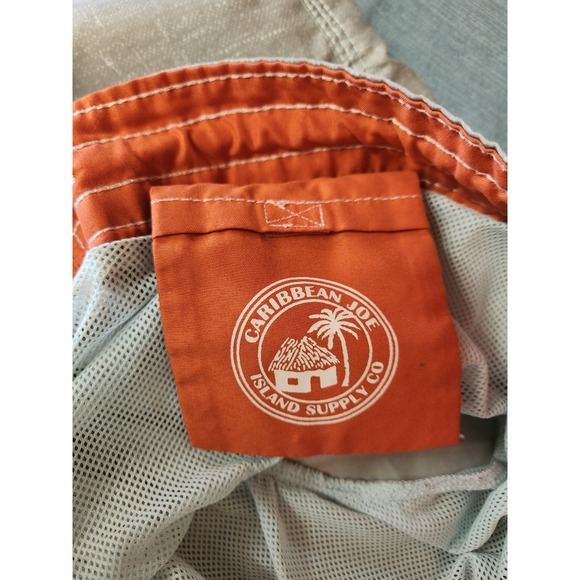 Caribbean Joe Size XXL 2XL Swim Shorts Hawaiian Trunks Board Shorts pockets - Picture 7 of 8